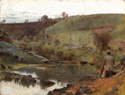 Un Giorno Tranquillo sul Torrente Darebin da Tom Roberts